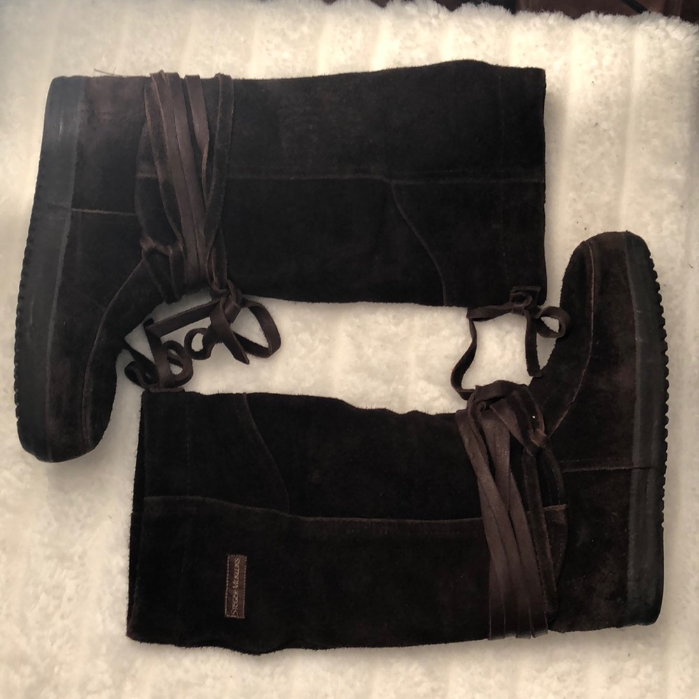 Steger Mukluks- Chocolate- Size 9